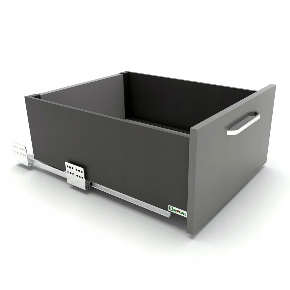 

SevrollBox Slim szuflada cienka grafit 450 H199
