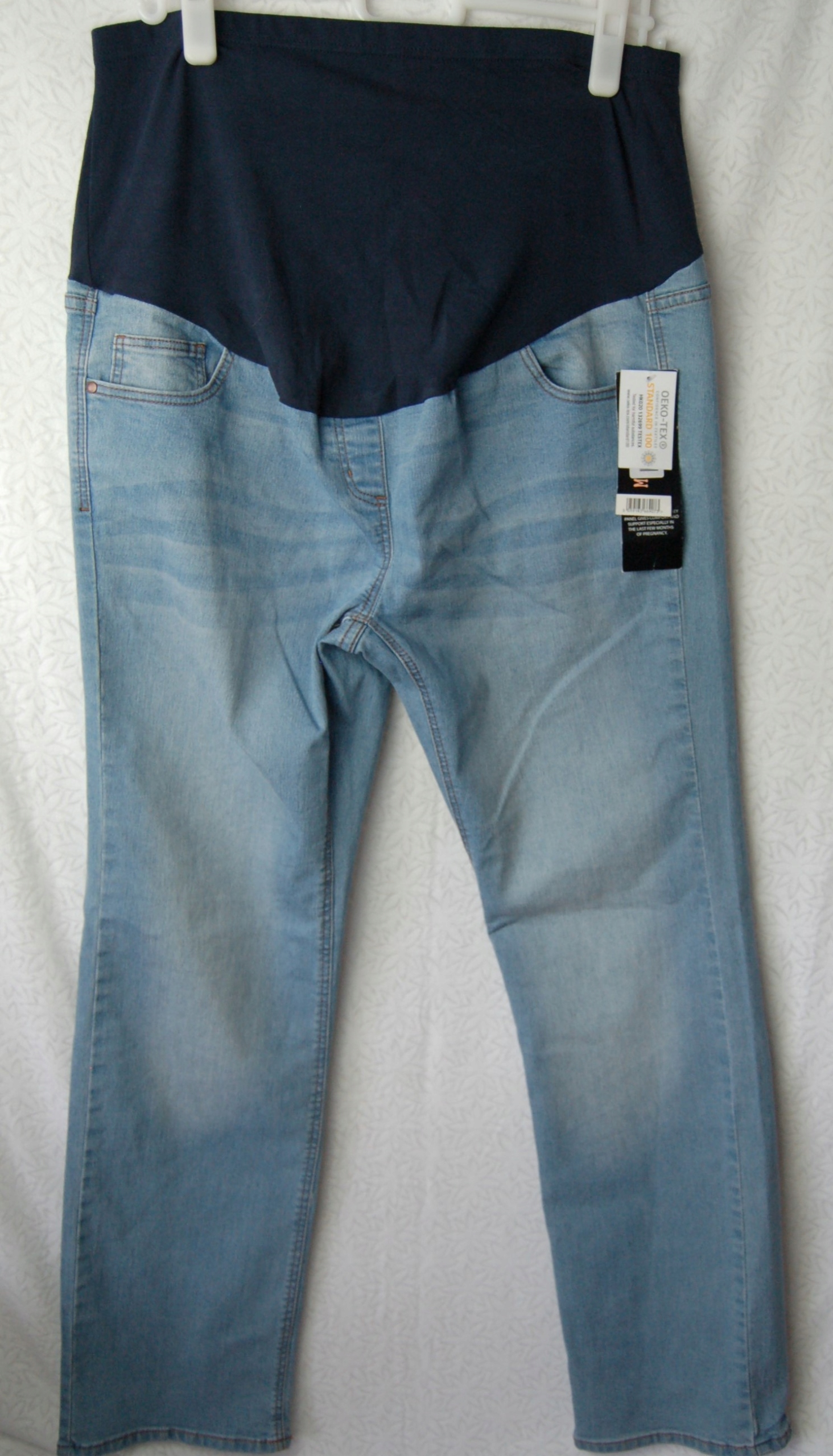 GEORGE ciążowe 14 42 MATERNITY elastan NOWE JEANSY Model MATERNITY