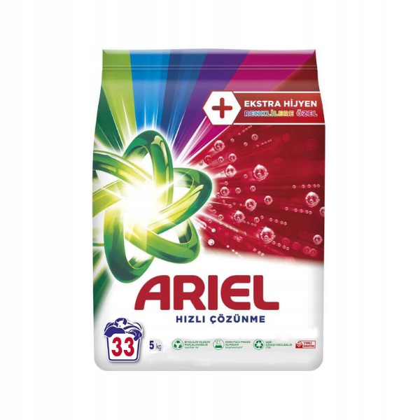 Levně Prací Prášek Ariel Ultra Oxi Extra Hygienický Na Barvu 5 Kg 33