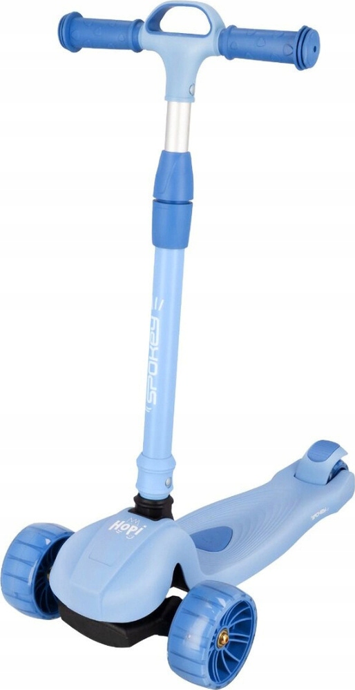 Balanční Tříkolová Koloběžka S Led Kolečky Spokey Hopi Modrá 944616