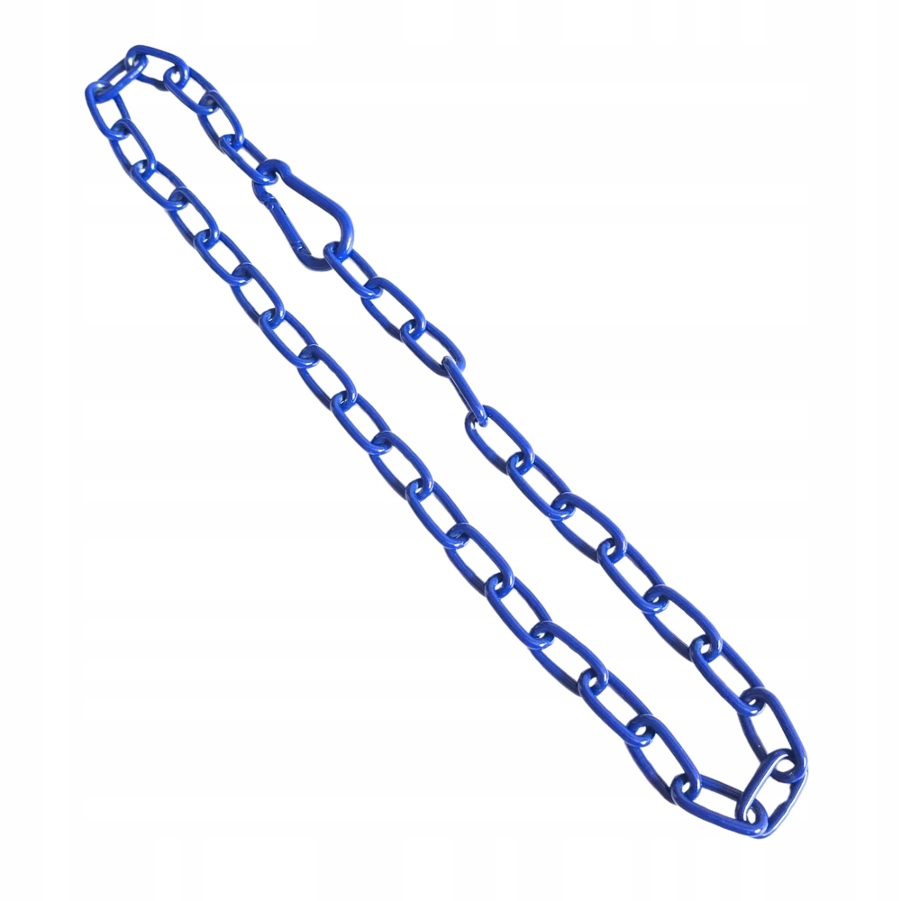 Řetízkový obojek pro psa řetízek lakovaný chrpový, nerez, 3 mm