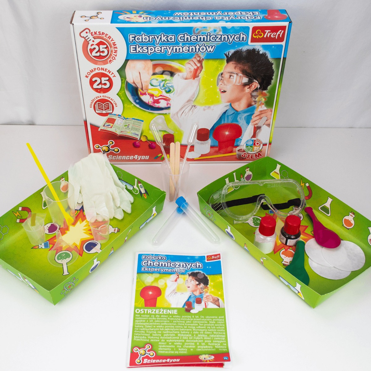 SCIENCE 4 YOU FABRYKA CHEMICZNYCH EKSPERYMENTÓW Rodzaj mały chemik