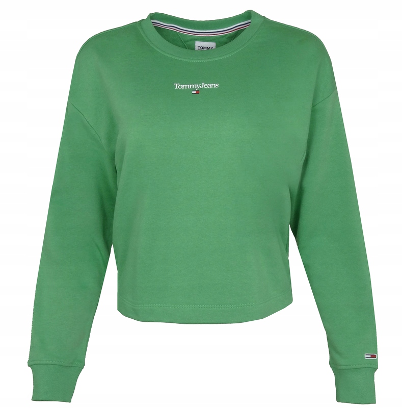 Tommy Jeans dámská oversize mikina, zelená, S