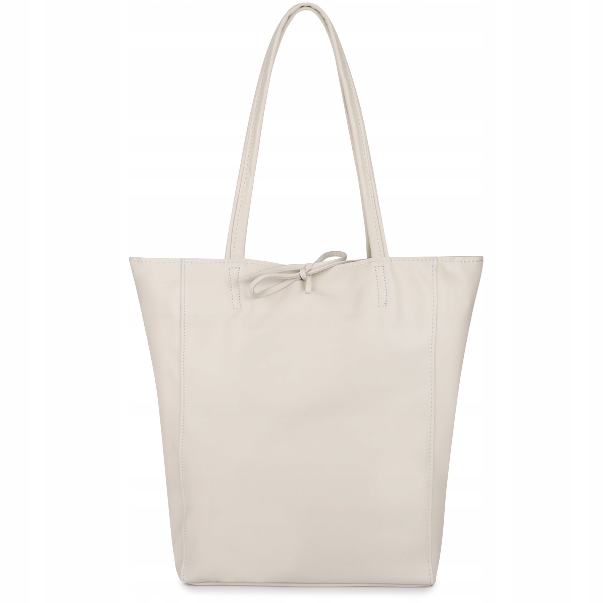 Kožená dámská taška shopperka prostorná A4 přírodní kůže přes rameno