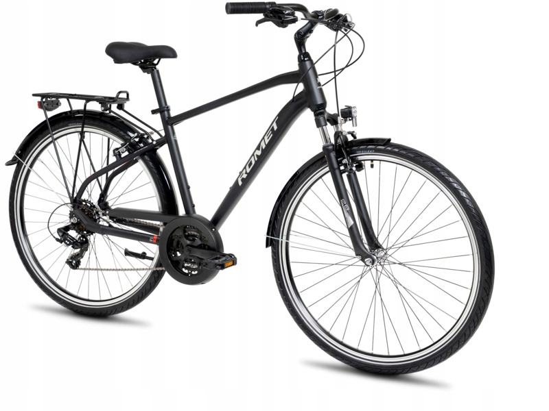 Rower trekkingowy Romet Wagant 1.0 M21 28 cali męski Czarny