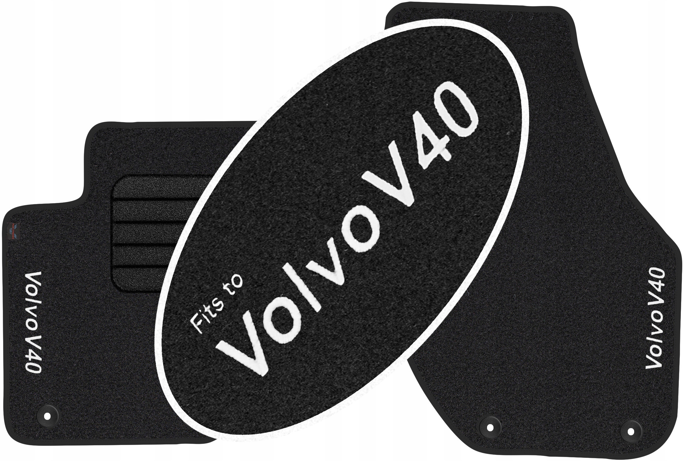 

Volvo V40 2012-2019 Dywaniki z Haftem