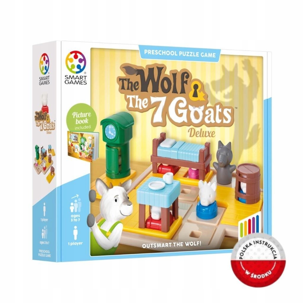 Smart Games Wolf & The 7 Goats (eng) Iuvi Games