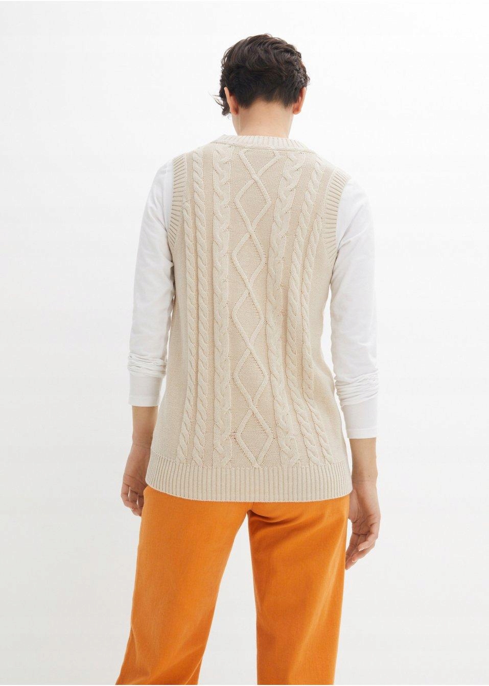 BONPRIX KAMIZELKA OZDOBNY SPLOT__48 Rodzaj inna