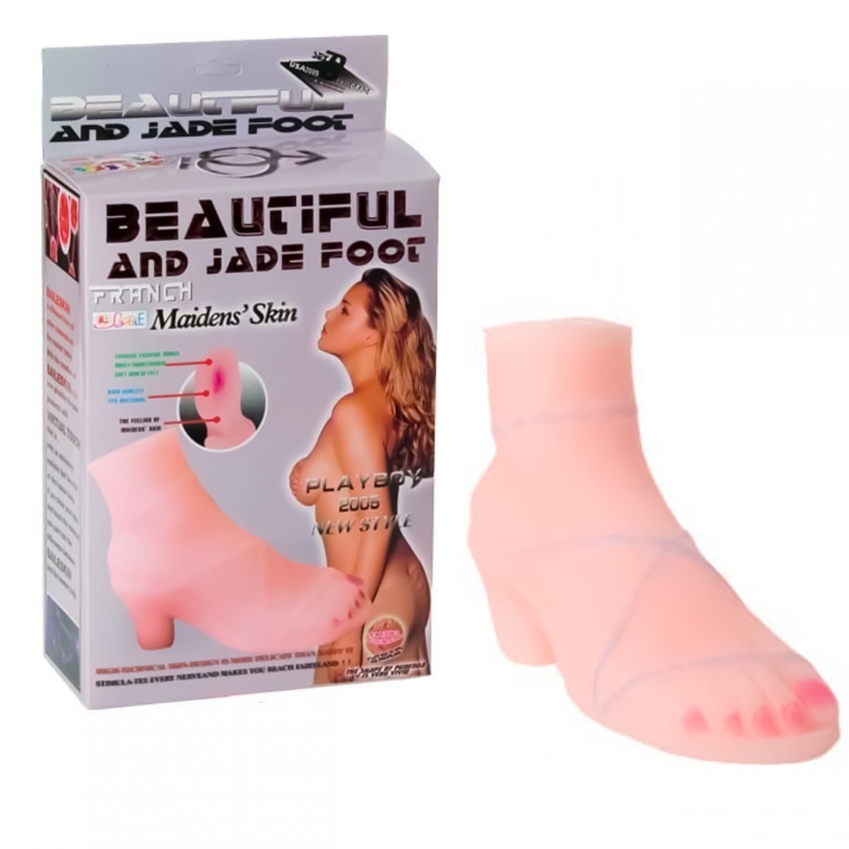 

Masturbator w kształcie stopy Fetish cyberskóra