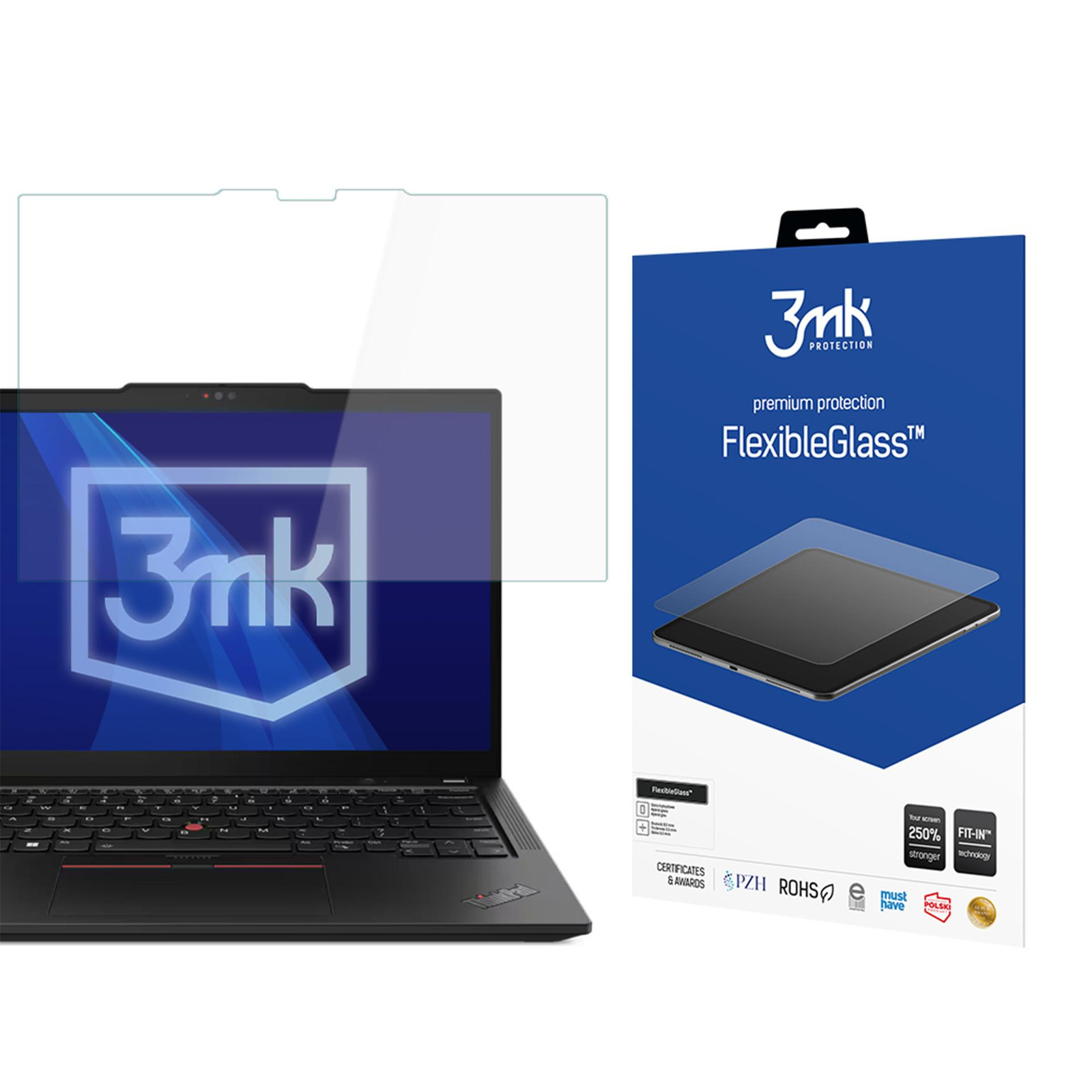 Hybridní Sklo pro Lenovo ThinkPad X13 2-v-1 Gen 5 3mk FlexibleGlass