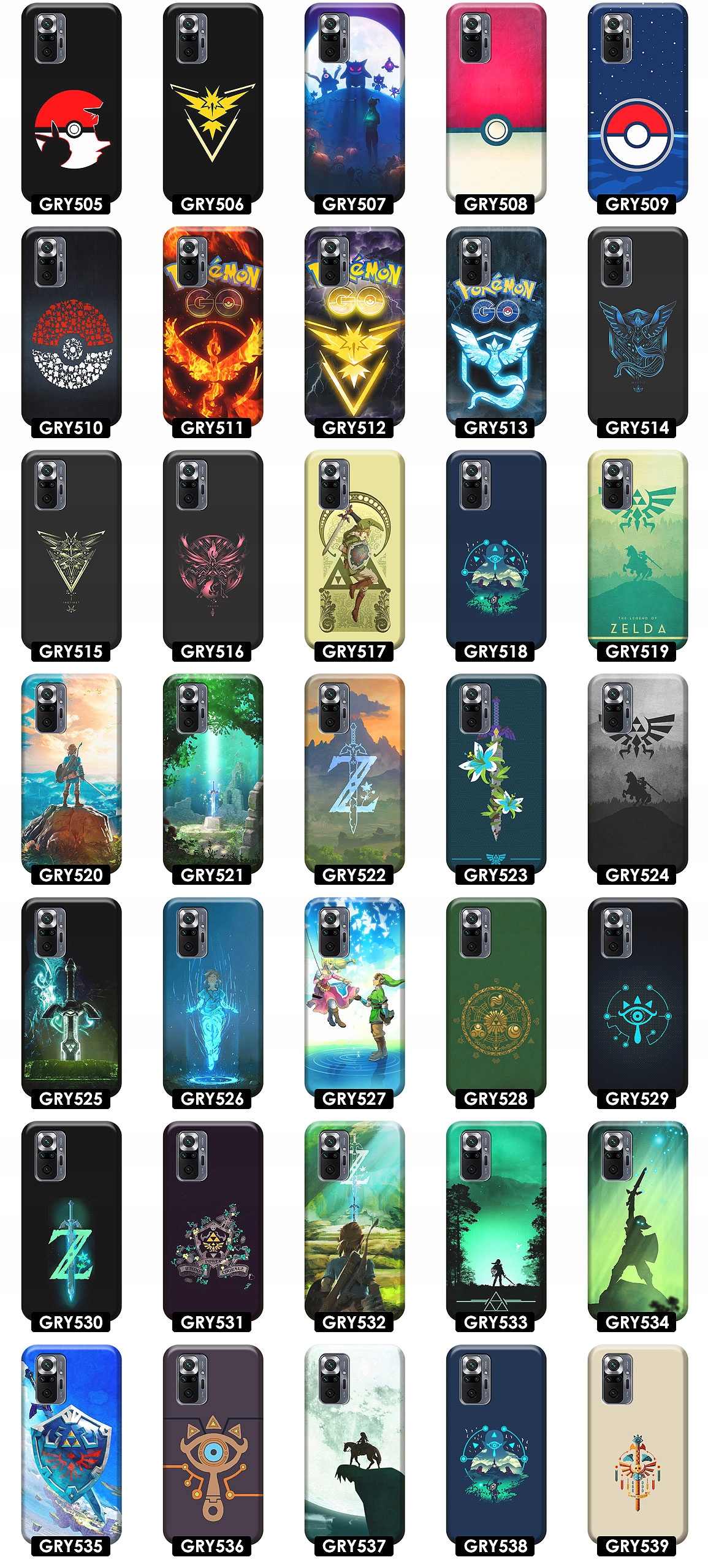 ETUI DO XIAOMI REDMI NOTE 10 PRO WZORY Typ plecki