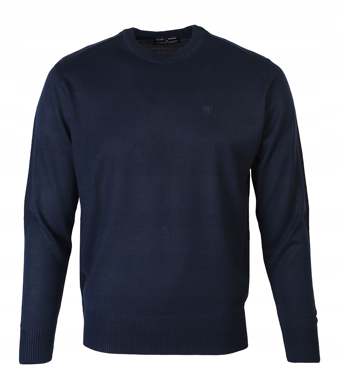 

Sweter męski klasyczny gładki Granatowy XXL