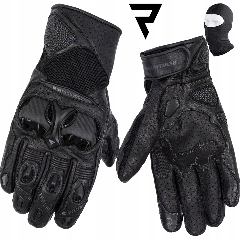Motocyklové Rukavice Rebelhorn Flux II Pánske Krátke Mestské +darčeky