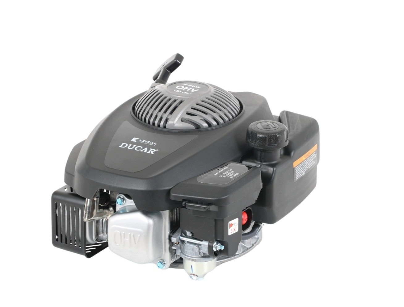 Silnik Sp. 4T Ducar 150CC Wał Pionowy 22,2 MM X 84 MM DV150 DV150A DV150B