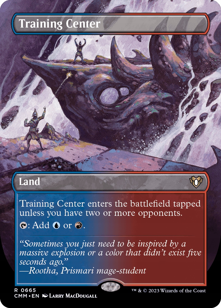 Mtg Training Center *Borderless* Foil (r)