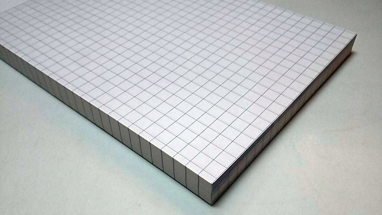 

Blok listowy notes A6 a'100 kratka