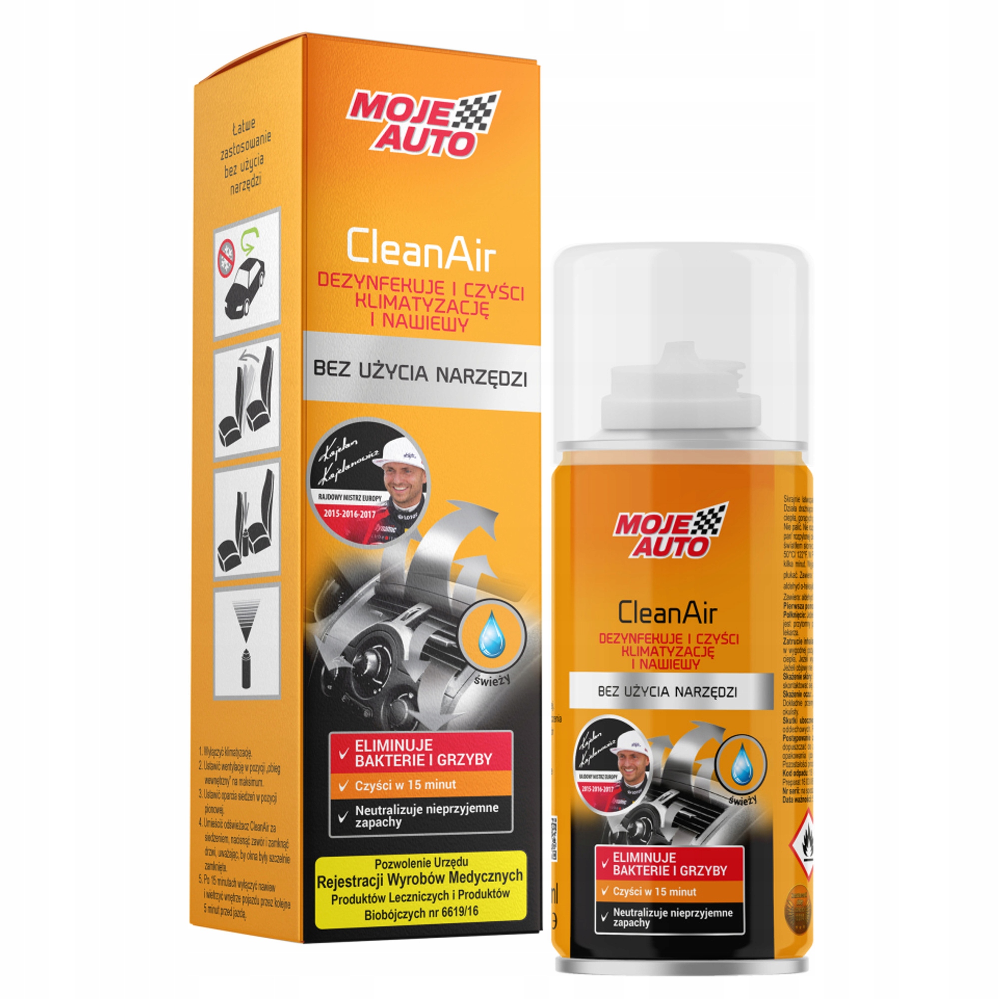 

Granat Cleanair Do Dezynfekcji Klimatyzacji Fresh