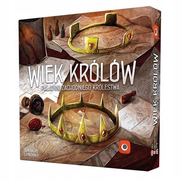 Gra planszowa Paladyni Zachodniego Królestwa: Wiek Królów Portal Games