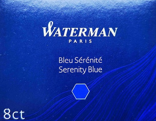 

Oryginalne Naboje Do Pióra Waterman Długie Blue