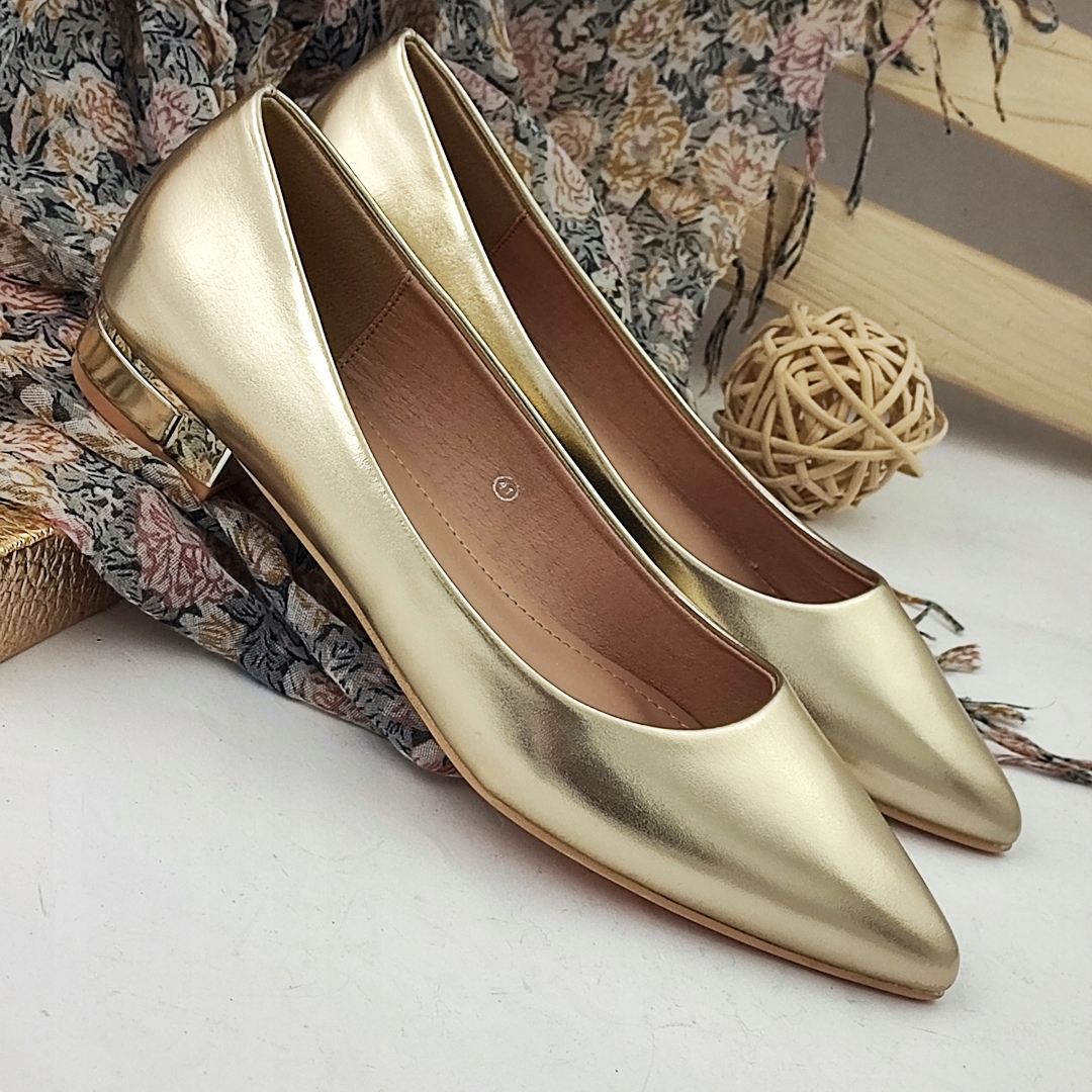 ELEGANCKIE BALERINY DAMSKIE DUŻE ROZMIARY r 42 Oryginalne opakowanie producenta pudełko