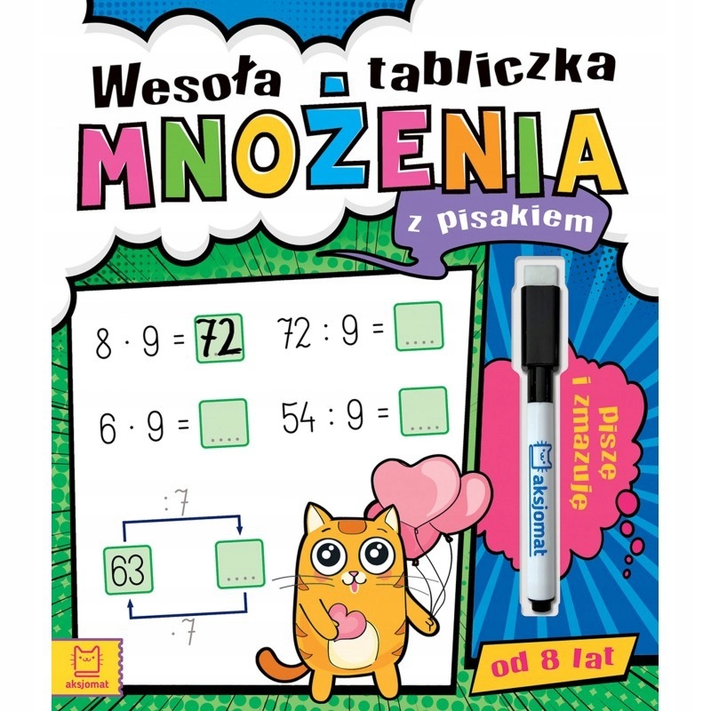 

Piszę I Zmazuję 8+ Wesoła tabliczka mnożenia pisak