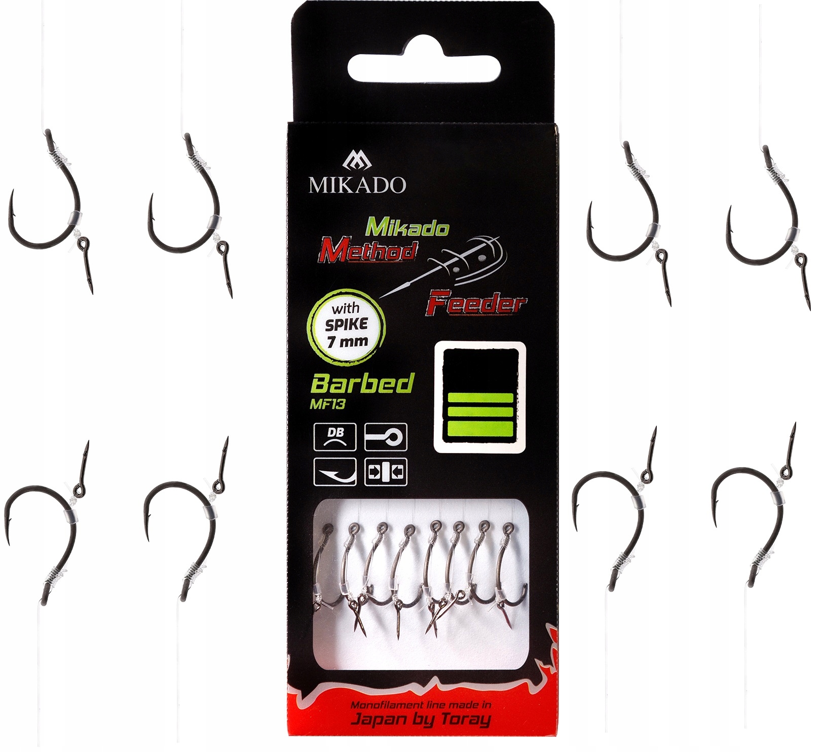 Bagnet Gotowe Przypony Method Feeder Mikado 6