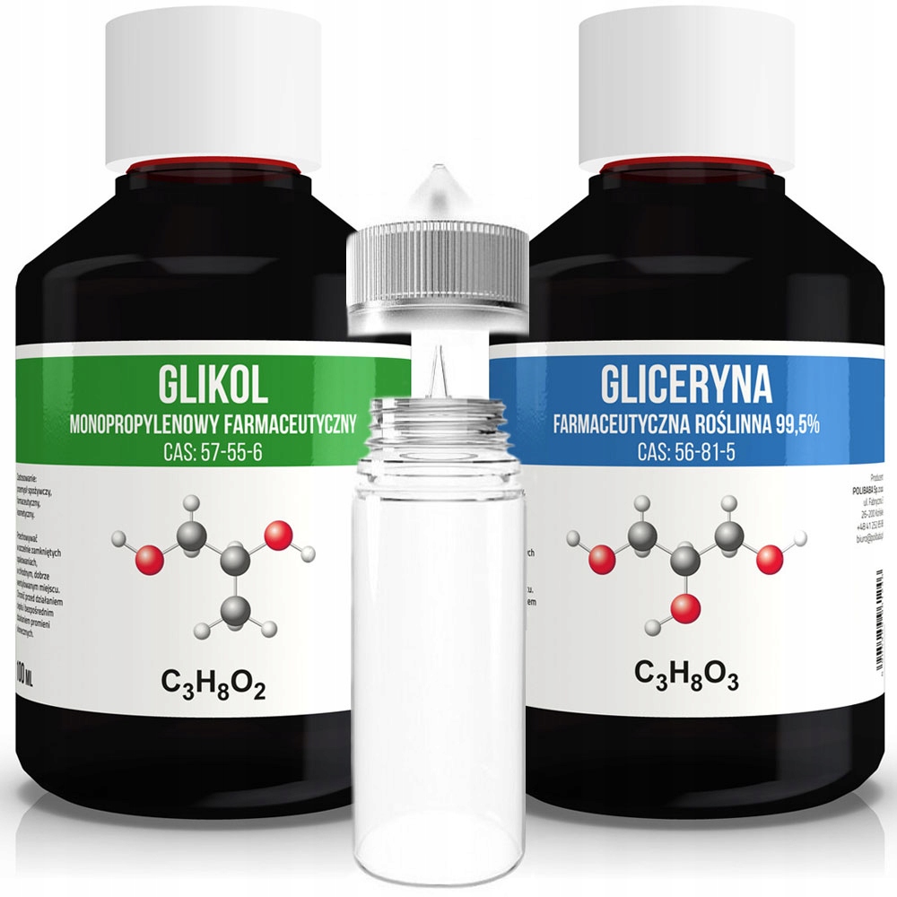 

Zestaw glikol gliceryna 200 ml Butelka Gorilla