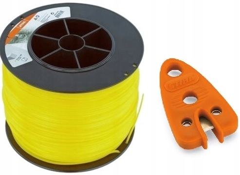 Żyłka Stihl 3,0 mm kwadratowa żółta 271 m