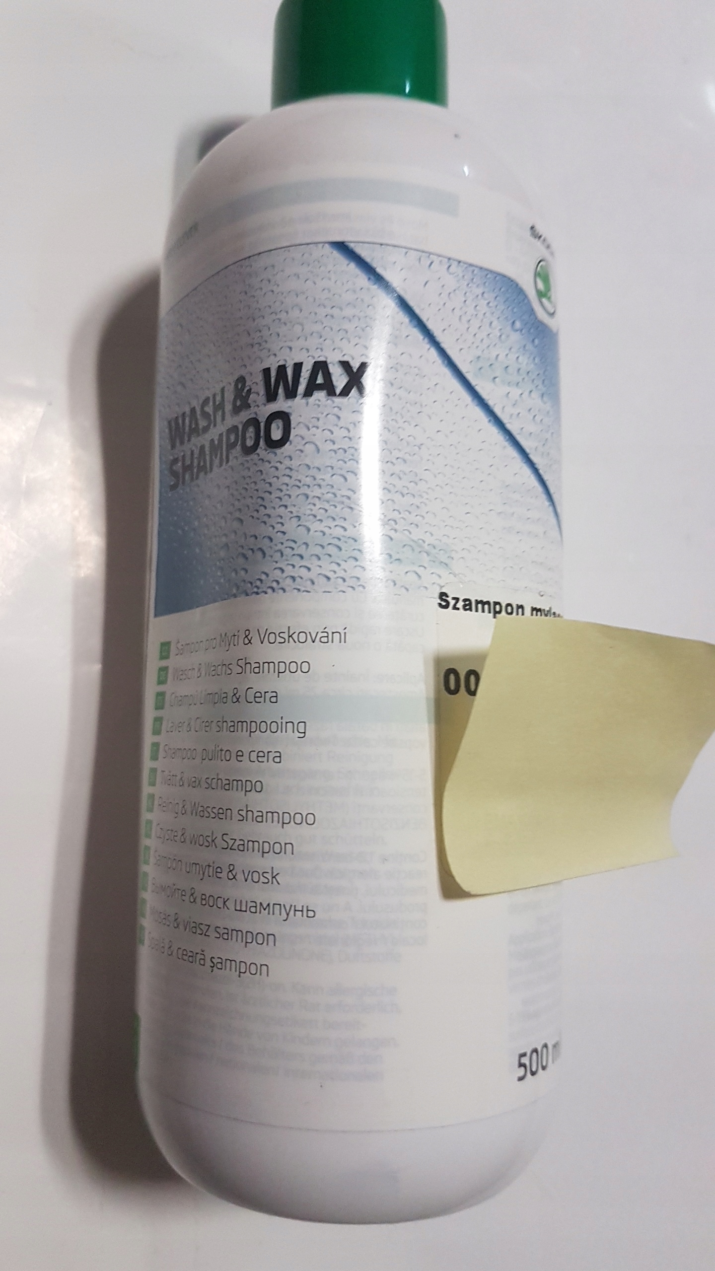 SZAMPON MYJĄCO-WOSKUJĄCY 500 ML SKODA