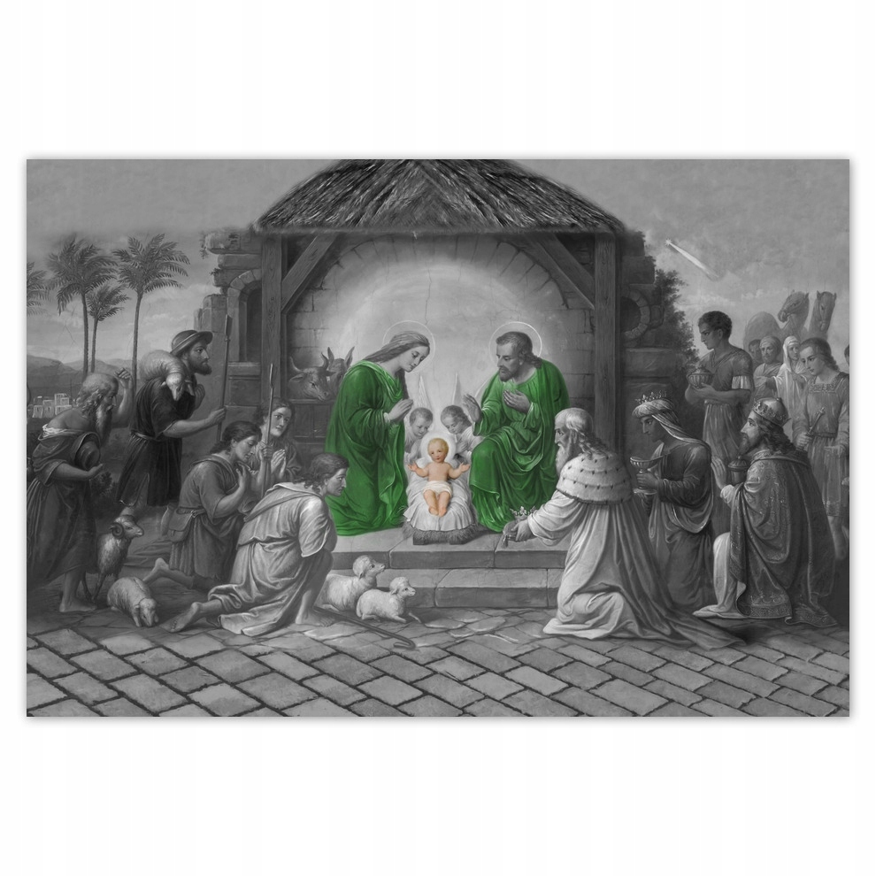 

Plakaty 200x135 Żłóbek Stajenka