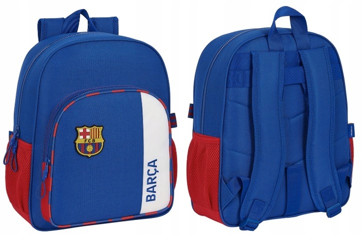 Plecak szkolny tornister młodzieżowy Fc Barcelona 38 cm kolekcja kibica
