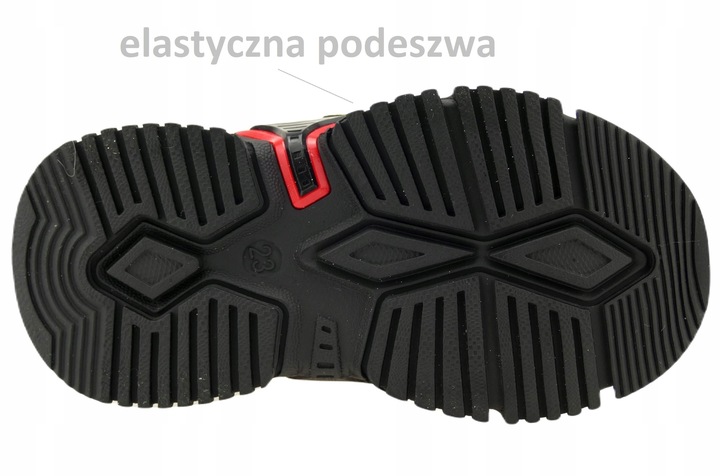 BUTY ZIMOWE CHŁOPIĘCE OCIEPLANE ŚNIEGOWCE RZEPY 22 Kolor wielokolorowy