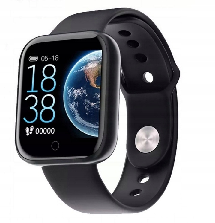 Okosóra smartband férfi női univerzális sport karóra L18s fekete