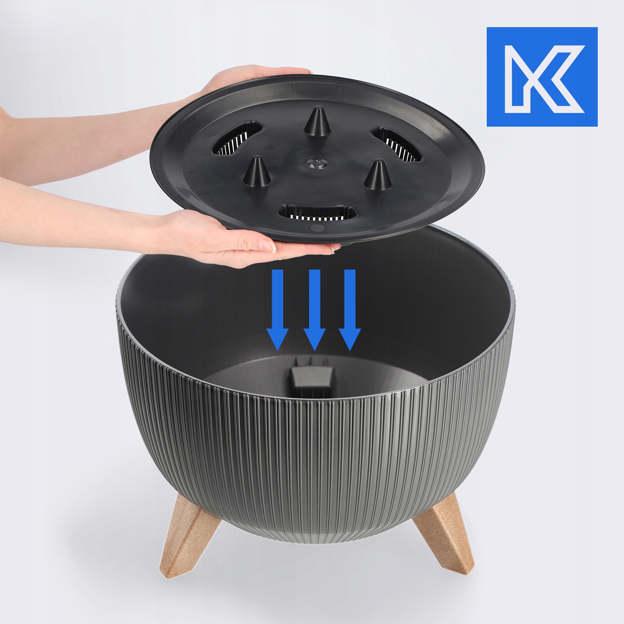 DONICZKA DONICA 33cm WKŁAD OSŁONKA MISA Marka Kadax