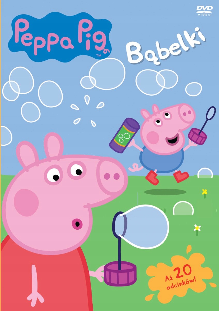 

Świnka Peppa Bąbelki Pepa DVD Pl Nowa Folia