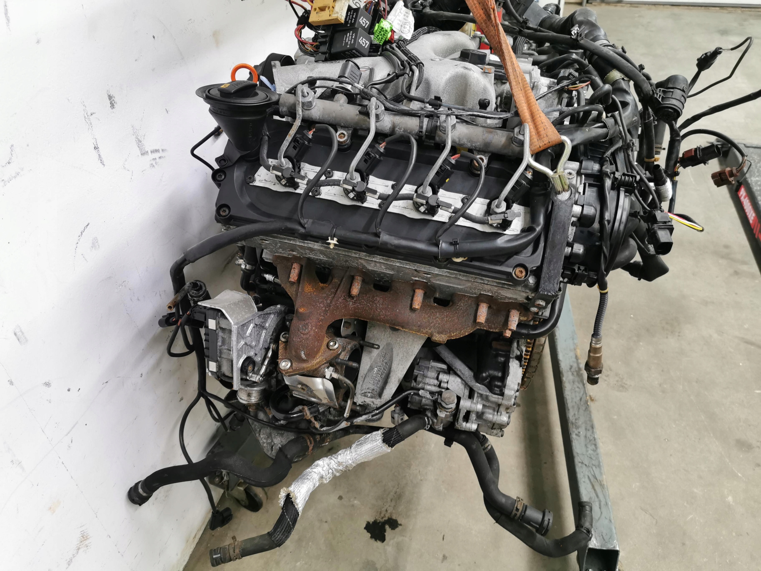 engine complete AUDI A8 D3 4.2 TDI BVN 240KW