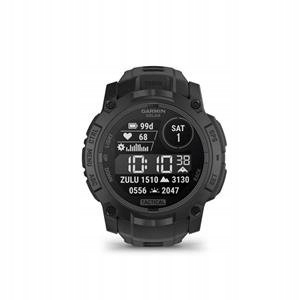 Garmin Instinct 3 50mm, Solar,Tactical Edition Black, Black silicone…