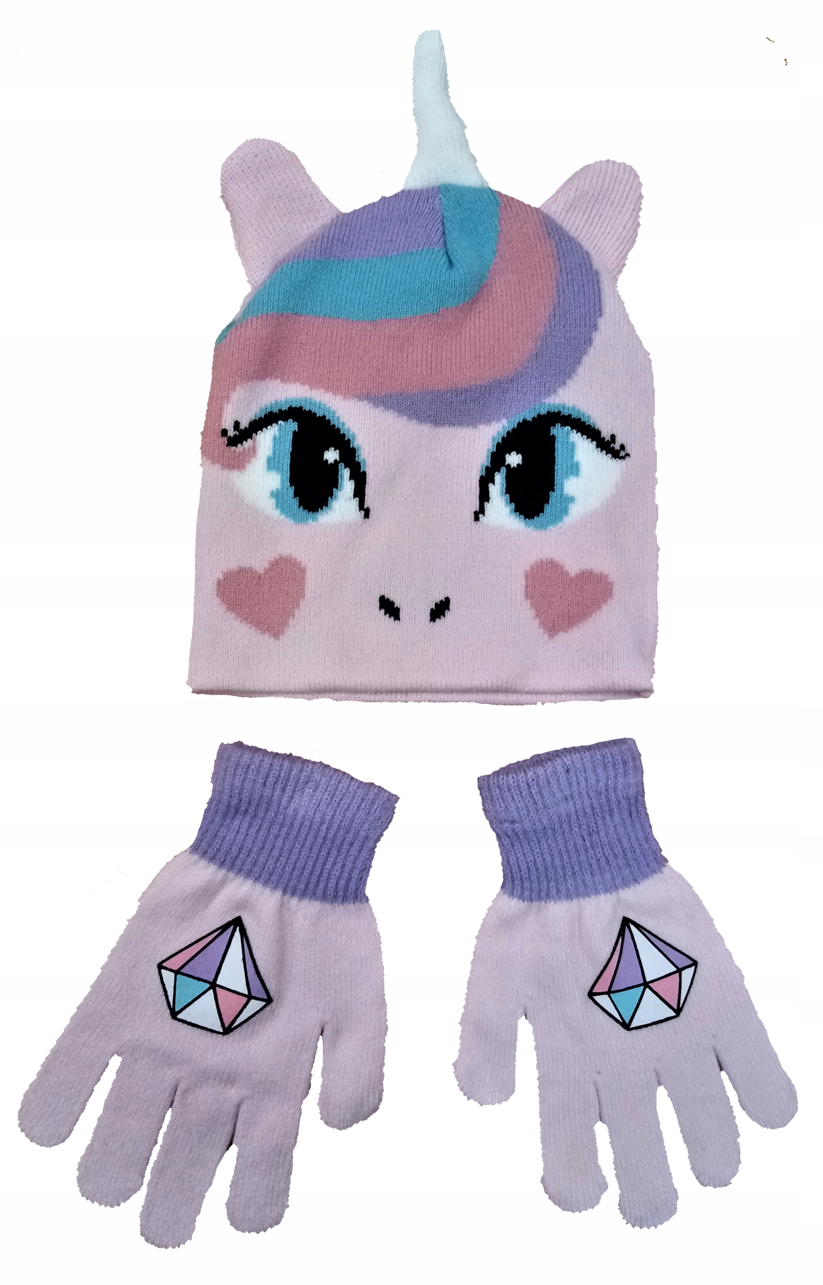 

Czapka i rękawiczki Unicorn Komplet, Zestaw