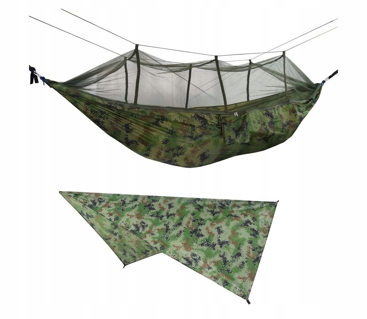Hamak z moskitierą 260x140 Tarp Zestaw (H022)