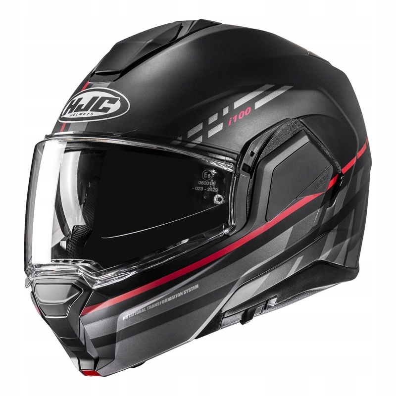 Moto prilba Hjc I100 Sysma Black/red čierna červená Darčeky