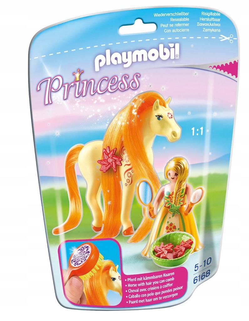 

Playmobil Princess 6168 Konik do czesania Sunny