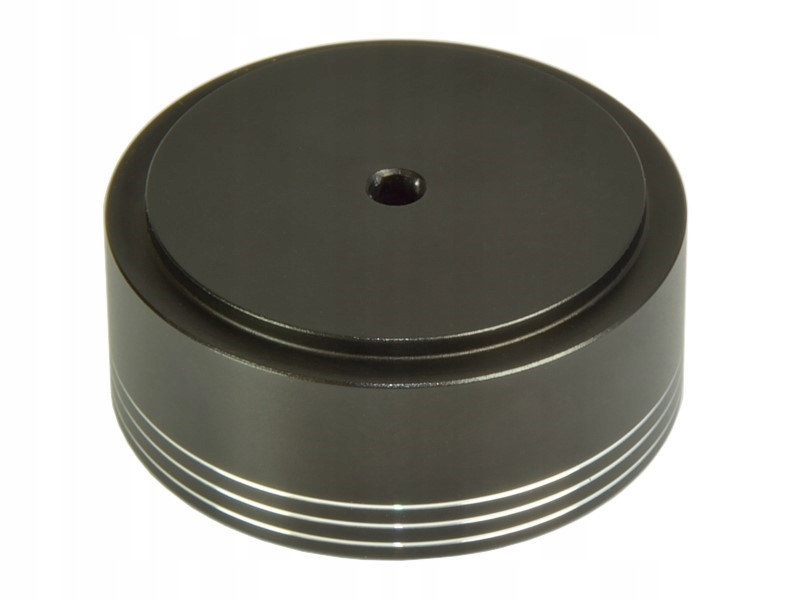 4 ks Hliníkové Nožičky Černé Mat 49X22 3 Fazky