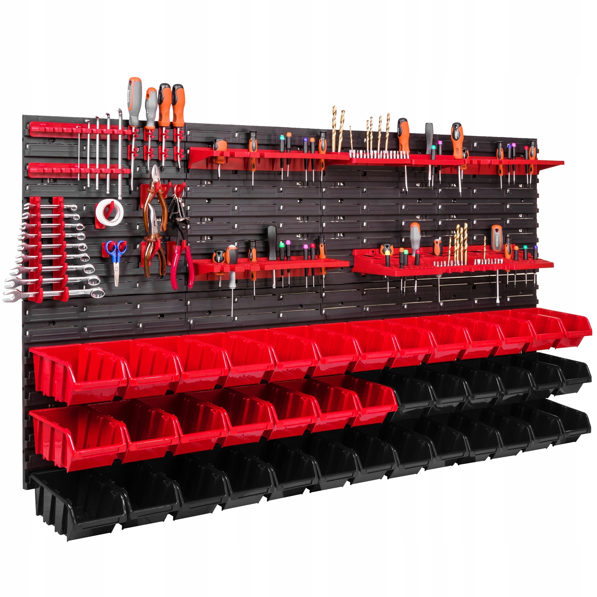 Dílenská tabule na nářadí 156 x 78 cm, stěna