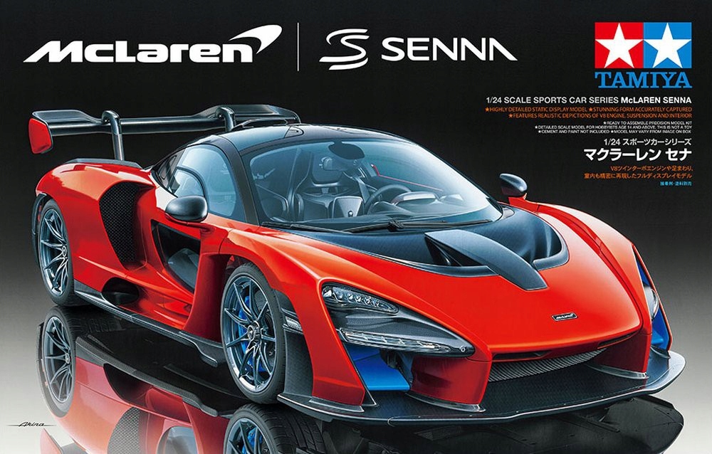 1/24 Model auta McLaren Senna Tamiya 24355