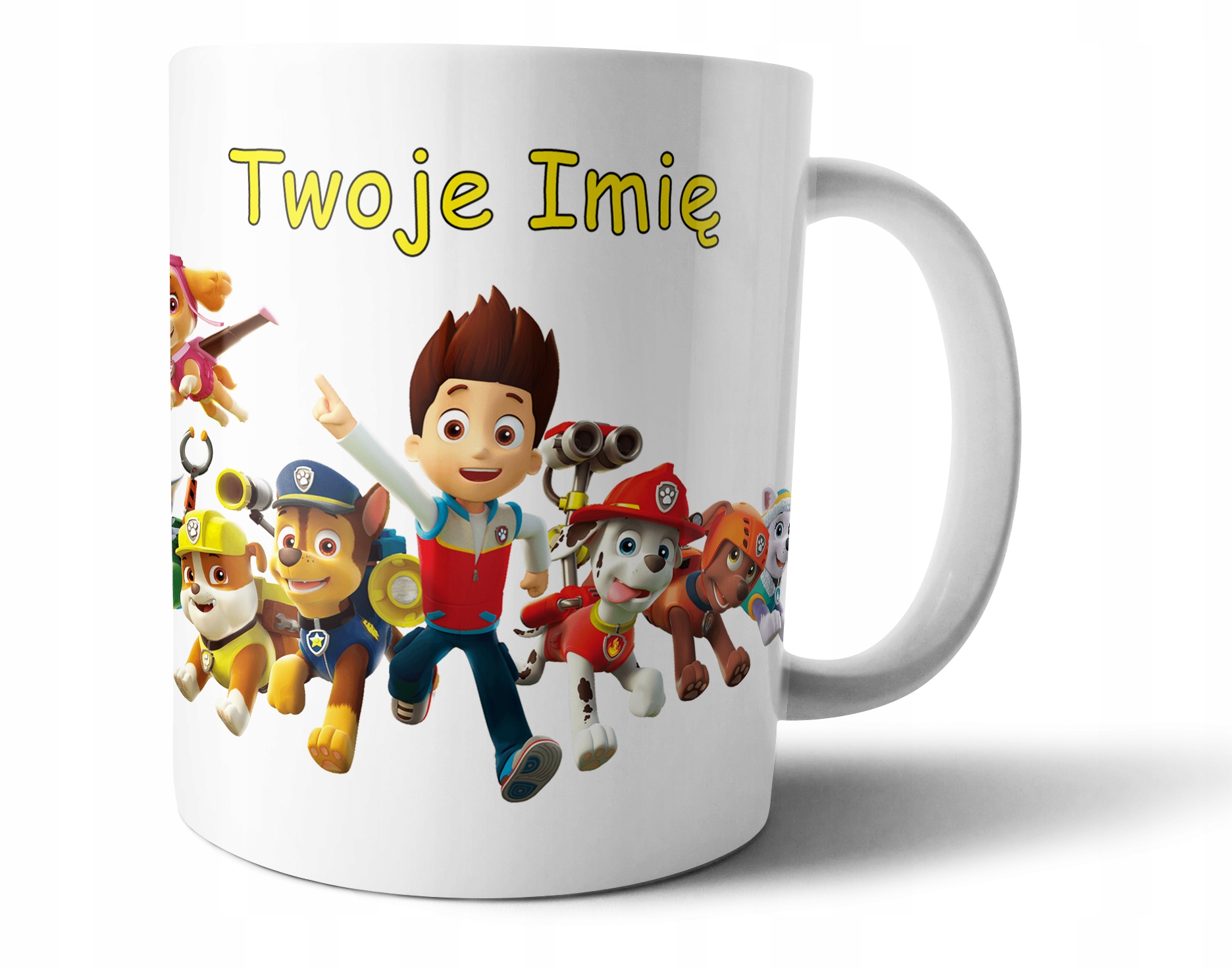 

Kubek Psi Patrol z Twoim imieniem, wiele wzorów