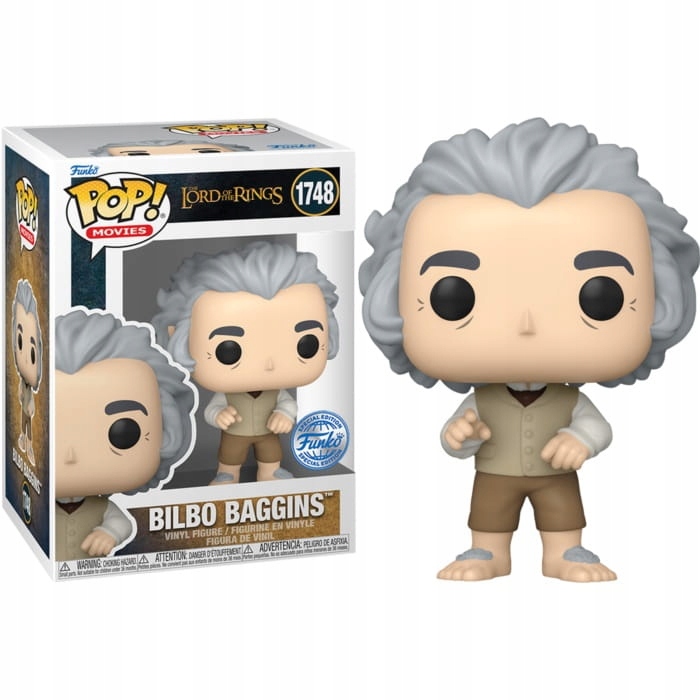 Funko Pop! Pán prstenů Bilbo Pytlík #1748 Speciální edice