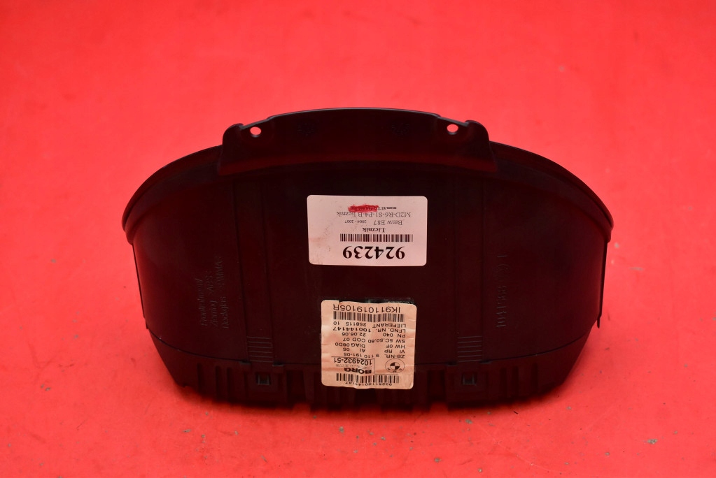 dials dials EU 9110191-05 BMW E87 1.6i 115 KM 04-07