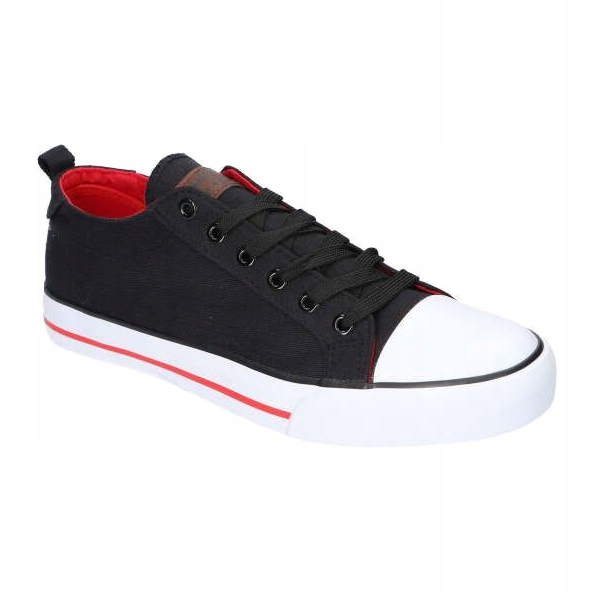 

Czarne Czerwone Tkanina Buty American Club r.41