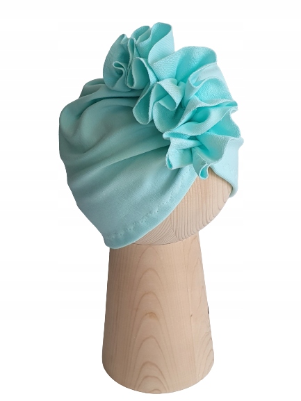 

Czapka Turban Miętowa 48-51cm Polski Produkt