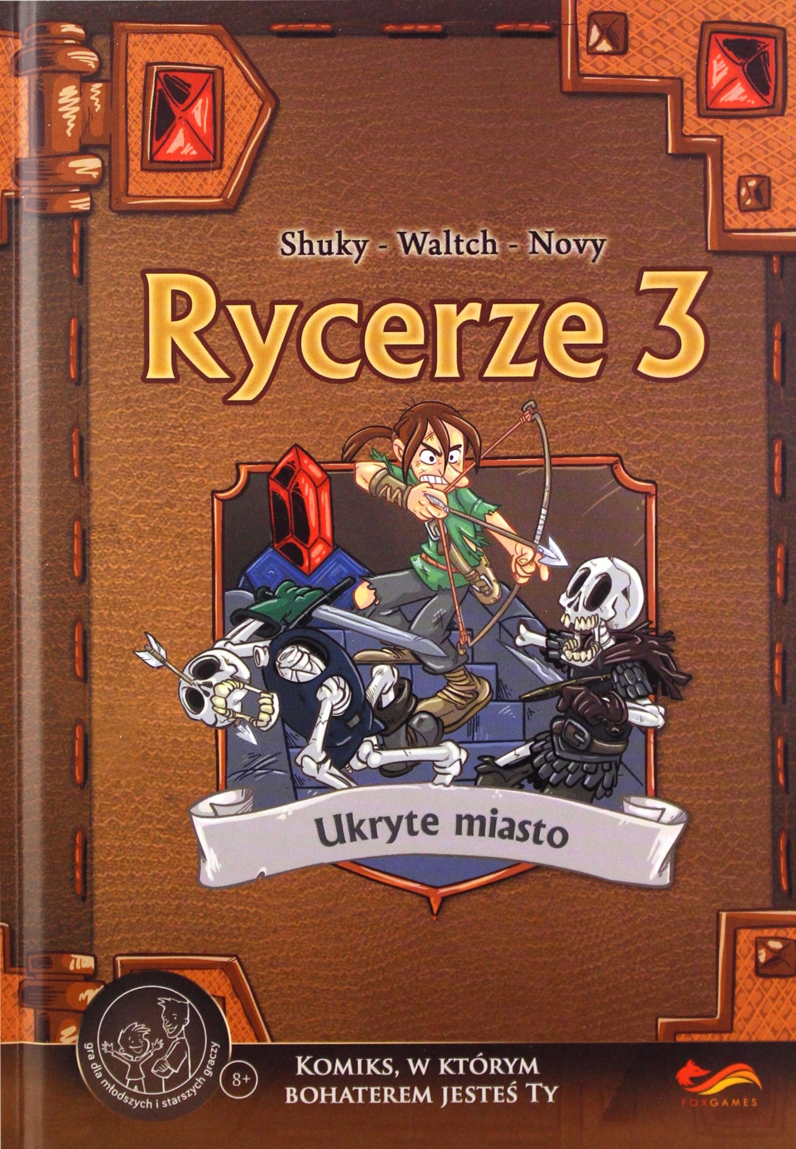 UKRYTE MIASTO. RYCERZE KOMIKSY PARAGRAFOWE (TOM 3) [KOMIKS]